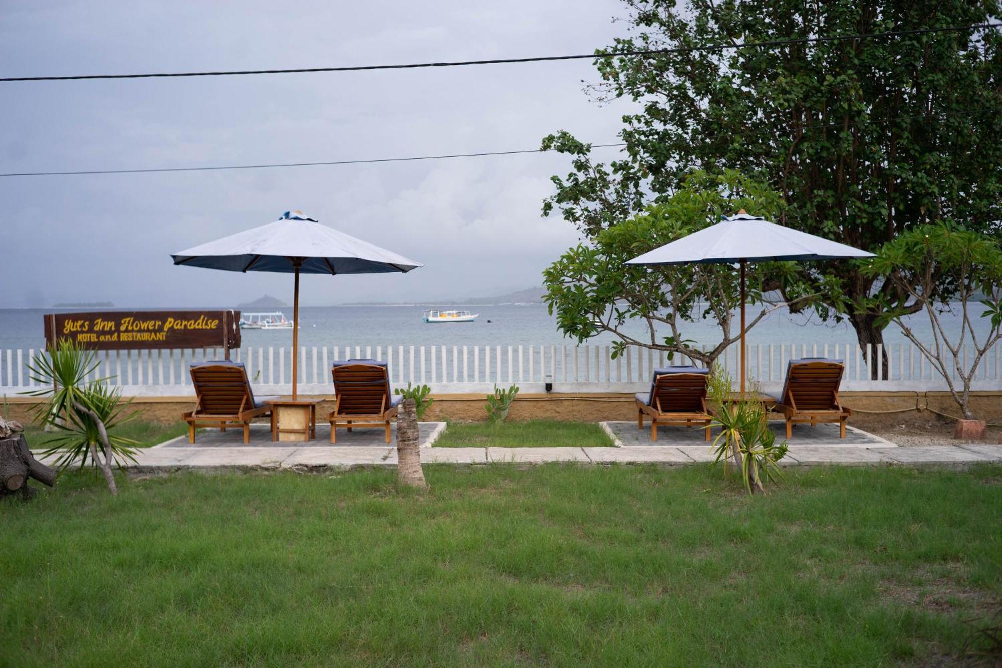 Yut's Inn Flower Paradise Gili Gede Bagian luar foto